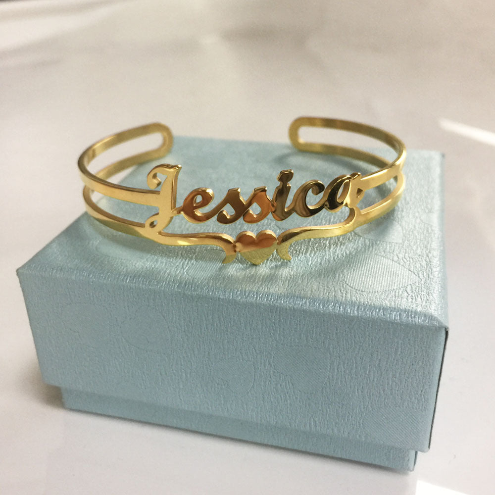 Bracelet lettres prénom – vue 1