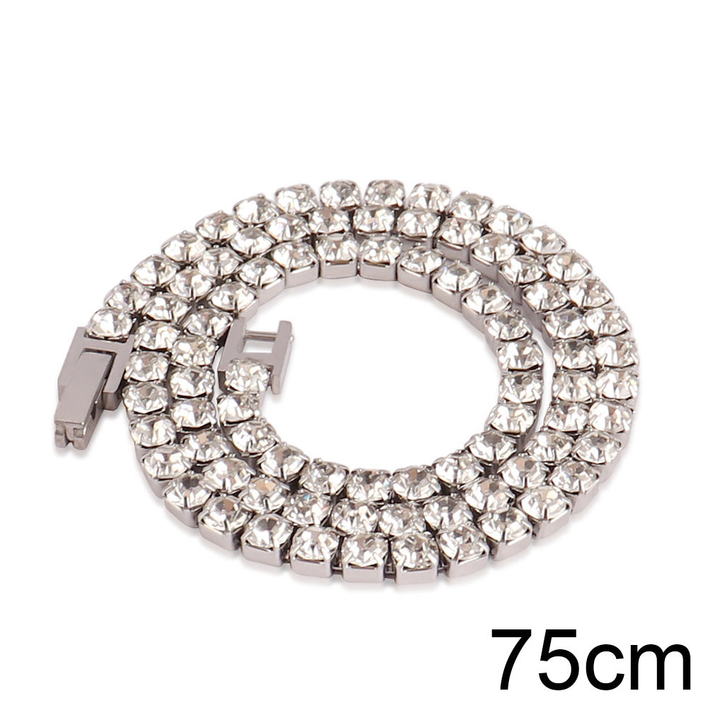 Collier rivière de zircons, photo 8