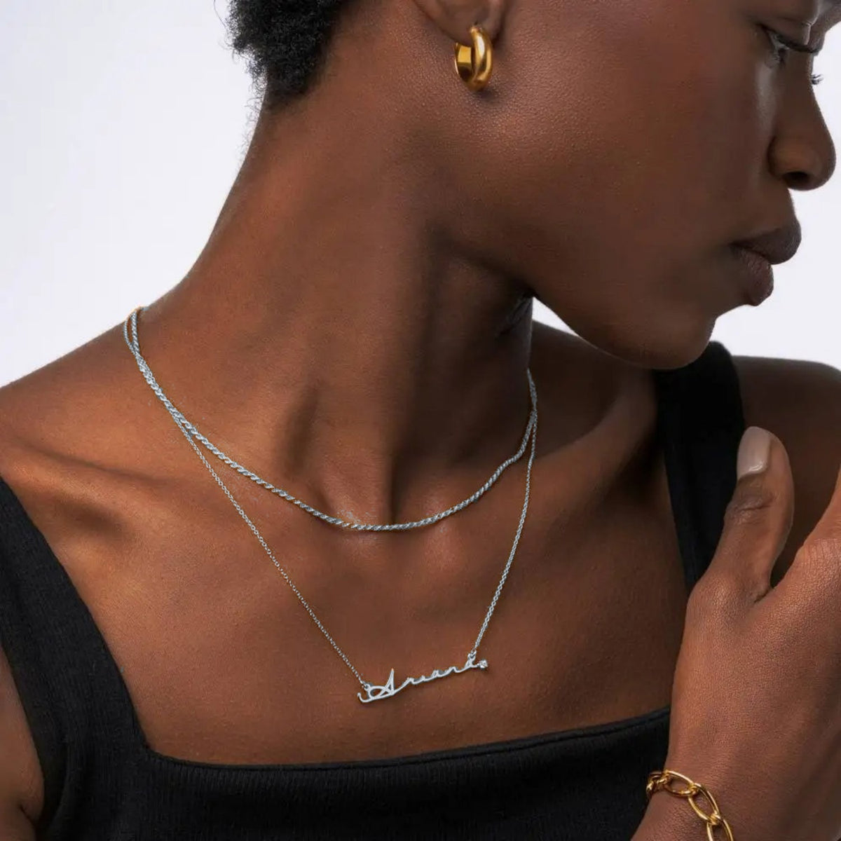 Collier prénom personnalisé
