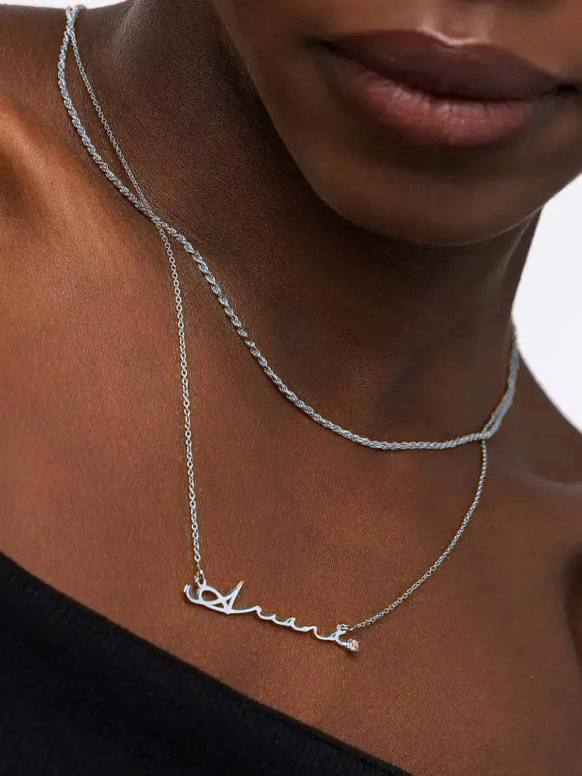 Collier prénom personnalisé